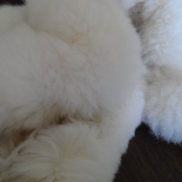 Real rabbit Fur scarf - Picture 7 of 8